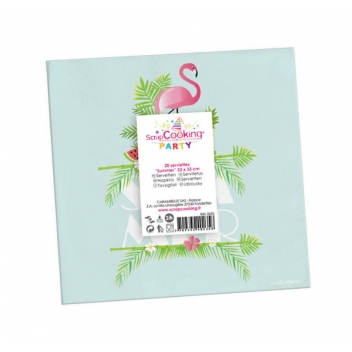 0235 - 3700392402358 - Scrapcooking Party - 20 Serviettes 