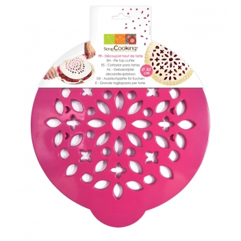 2073 - 3700392420734 - Scrapcooking - Découpoir emporte-pièces en plastique haut de tarte