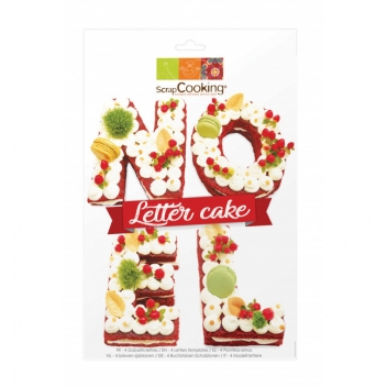 3919 - 3700392439194 - Scrapcooking - Gâteau de Noël Lettre 