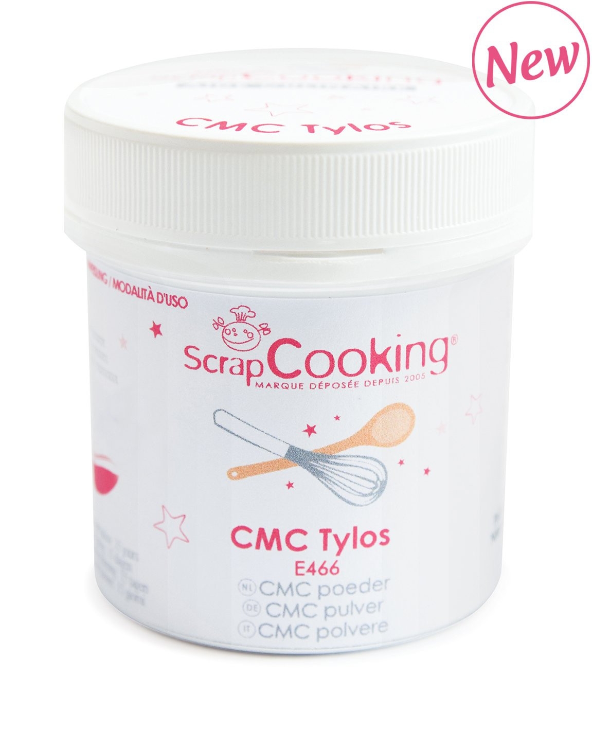 Poudre CMC Tylos (colle alimentaire) 35 g - Scrapcooking ref 4497