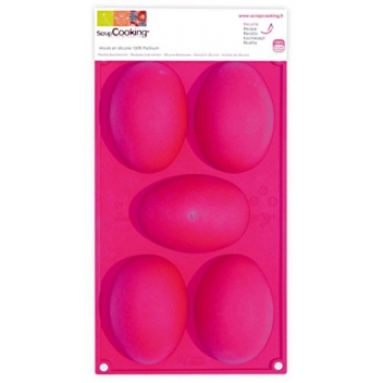 3124 - 3700392431242 - Scrapcooking - Moule en silicone ScrapCooking gros oeufs de Pâques - 2