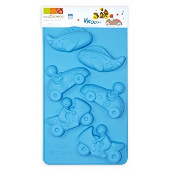 3149 - 3700392431495 - Scrapcooking - Moule en silicone transports - 2