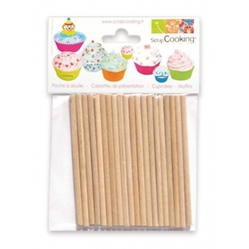 5011 - 3700392450113 - Scrapcooking - Bâtonnets pour sucette et cake pops - France - 2