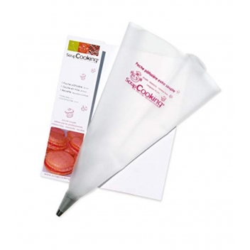 5019 - 3700392450199 - Scrapcooking - Poche pâtissière avec douille inox