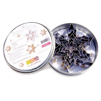 2017 - 3700392420178 - Scrapcooking - Découpoirs emporte-pièces Flocons 5 pièces