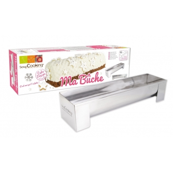 1910 - 3700392419103 - Scrapcooking - Moule à bûche en inox - 4