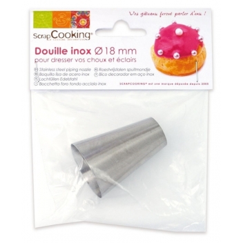 1800 - 3700392418007 - Scrapcooking - Douille inox 18 mm