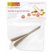 Douille en inox pour patisserie Douille à garnir