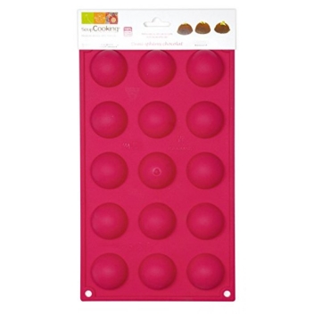 3113 - 3700392431136 - Scrapcooking - Moule en silicone Multi 15 demi-sphères - 2