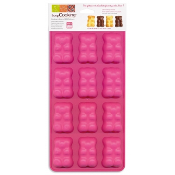 6723 - 3700392467234 - Scrapcooking - Moule en silicone nounours à la guimauve - 2