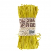 Raphia végétal Jaune 50 g