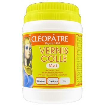 LCC4-250 - 3134721482504 - Cléopâtre - Vernis colle mat 250 g - France - 2