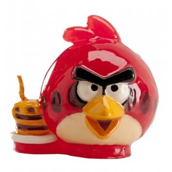 346092 - 8435035211886 - Dekora - Bougie Angry Birds 6 cm - 2