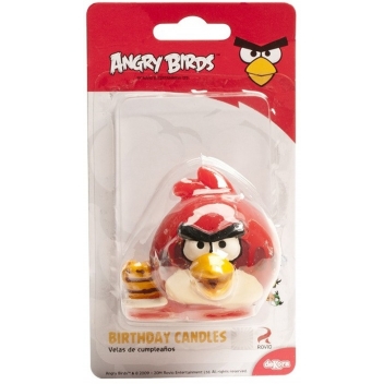 346092 - 8435035211886 - Dekora - Bougie Angry Birds 6 cm