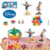 Figurine pour gâteau Disney Donald & Daisy 6 pièces