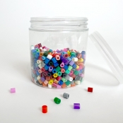 Petits pot en plastique pour petit rangement 6 pièces