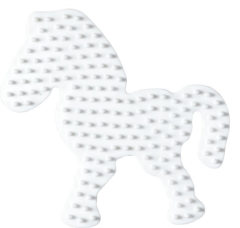 Plaque Poney Pour Perles A Repasser Midi Hama