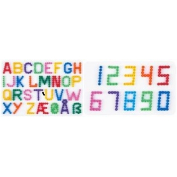  - 3700982212176 - Hama - Plaques Chiffres & lettres pour perles standard (Ø5 mm) - 5