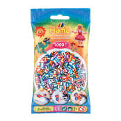 1 000 perles standard MIDI (Ø5 mm) Bicolore mix 6