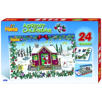 3040 - 0028178030407 - Hama - Calendrier de l\'Avent géant Hama Midi - 6