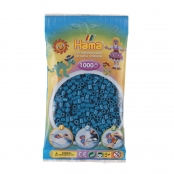1 000 perles standard MIDI (Ø5 mm) bleu pétrole