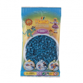 20783 - 28178207830 - Hama - 1 000 perles standard MIDI (Ø5 mm) bleu pétrole