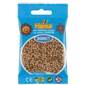 2 000 perles mini (petites perles Ø2,5 mm)  Café frappé