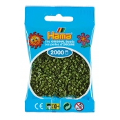 2 000 perles mini (petites perles Ø2,5 mm) Vert olive