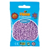 2 000 perles mini (petites perles Ø2,5 mm) Lilas pastel