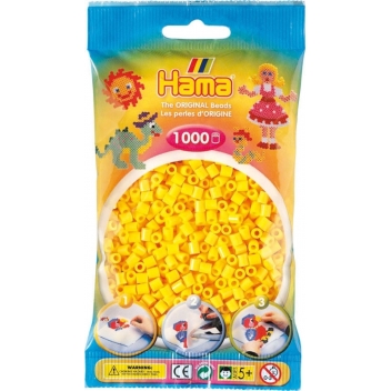 20703 - 0028178207038 - Hama - 1 000 perles standard MIDI (Ø5 mm) jaune - 2