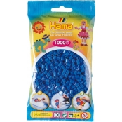 1 000 perles standard MIDI (Ø5 mm) bleu