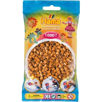 20721 - 0028178207212 - Hama - 1 000 perles standard MIDI (Ø5 mm) marron clair - 2