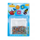 Kit perles & plaques mini (petites perles Ø2,5 mm) Nature 1