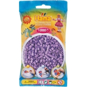 1 000 perles standard MIDI (Ø5 mm) violet pastel