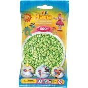 1 000 perles standard MIDI (Ø5 mm) vert pastel