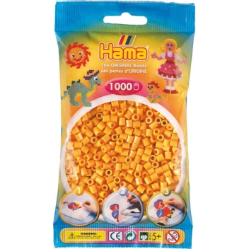 20760 - 0028178207601 - Hama - 1 000 perles standard MIDI (Ø5 mm) marron nounours - 2