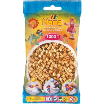 20761 - 28178207618 - Hama - 1 000 perles standard MIDI (Ø5 mm) doré - 3
