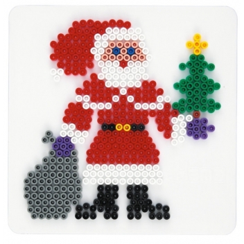 284 - 0028178284916 - Hama - Plaque Père Noel pour perles standard (Ø5 mm) - 3