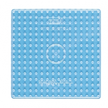 8214 - 0028178821463 - Hama - Plaque transp. Carré pour grosses perles Ø10 mm (MAXI)