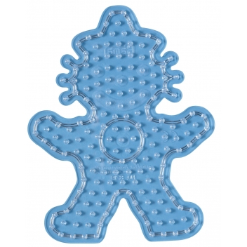 8219 - 0028178082192 - Hama - Plaque transp. Clown pour grosses perles Ø10 mm (MAXI)