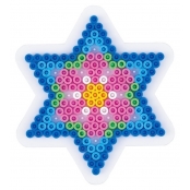 Plaques Coeur + étoile (Petite) pour perles standard (Ø5 mm)