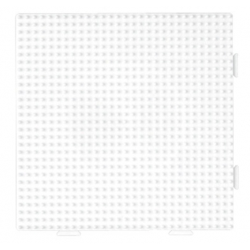  - 3700982212329 - Hama - Plaques Carré rond hexagone cœur pour perles standard (Ø5 mm) - 3