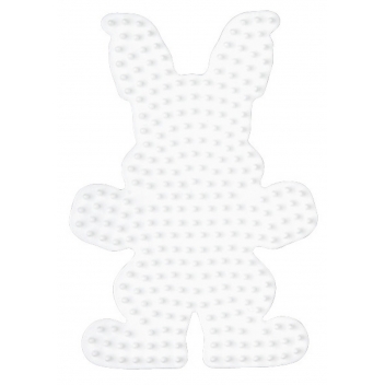 237 - 0028178237042 - Hama - Plaque Lapin pour perles standard (Ø5 mm)