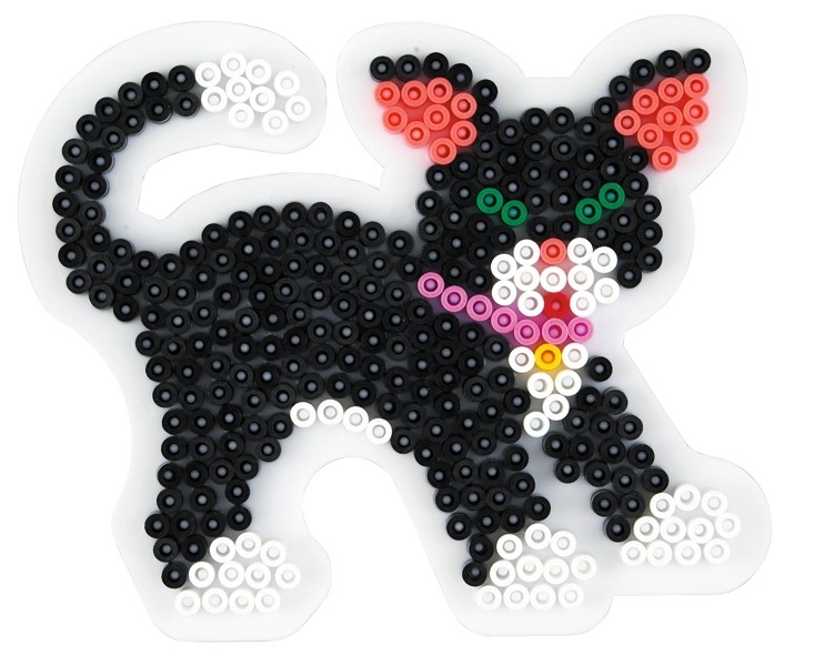Plaque Chat Pour Perles A Repasser Midi Hama Plaque Chat Pour Perles A Repasser Midi Hama