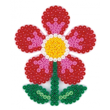 299 - 0028178299033 - Hama - Plaque Fleur pour perles standard (Ø5 mm) - 3