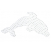Plaques Croco Dauphin Hippopotame pour perles standard (Ø5 mm)