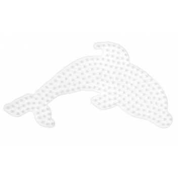  - 3700982212237 - Hama - Plaques Croco Dauphin Hippopotame pour perles standard (Ø5 mm)