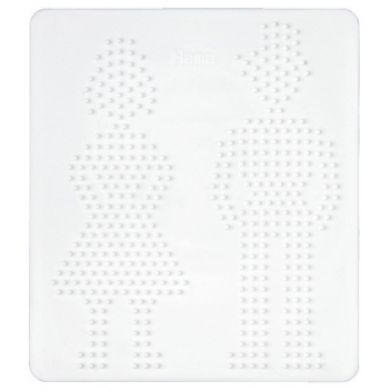 282 - 0028178282899 - Hama - Plaque Femme et homme pour perles standard (Ø5 mm) - 3