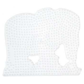 291 - 28178291006 - Hama - Plaque Eléphant pour perles standard (Ø5 mm)