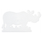 Plaque Rhinocéros pour perles standard (Ø5 mm)